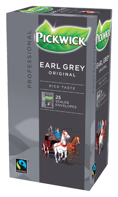 Thee Pickwick Fair Trade earl grey 25x2gr Thee Pickwick Fair Trade earl grey 25x2gr