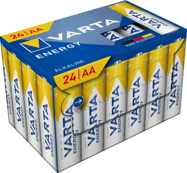 Batterij Varta Energy 24x AA Batterij Varta Energy 24x AA