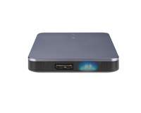 mini pc, usb-poort, bluetooth-dongle, grijze behuizing, voorpaneel