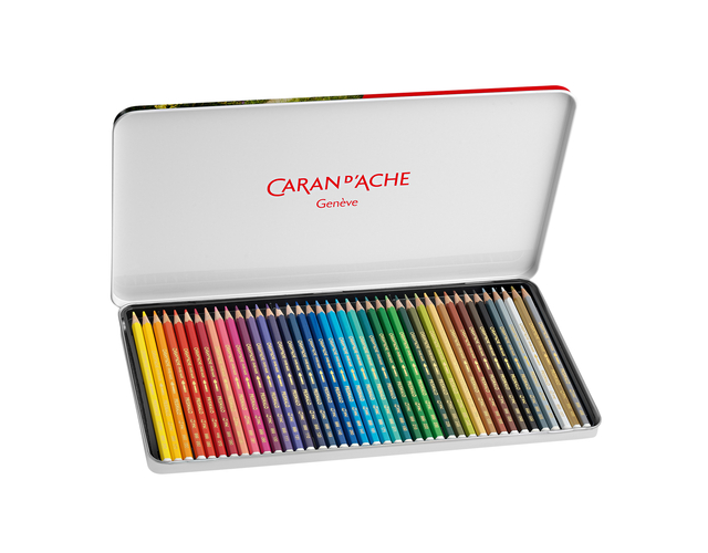 Kleurpotloden Caran d'Ache Prismalo 40 stuks assorti