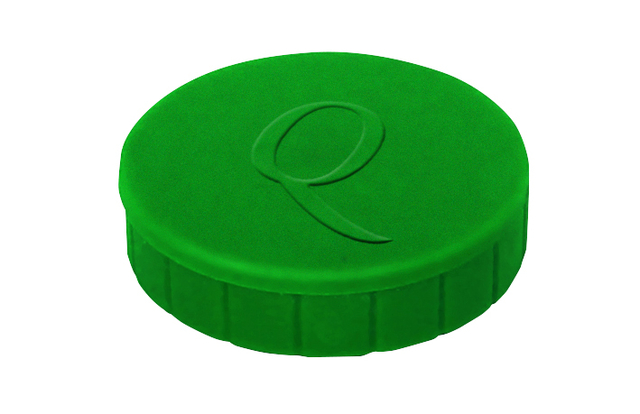 Magneet Quantore 32mm 800gram groen 10 stuks Magneet Quantore 32mm 800gram groen 10 stuks