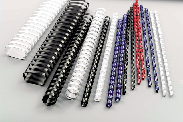 ring binder spiral, spiral binder, plastic coil, colored spiral, binding coils