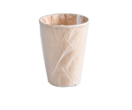 Beker Papier_PLA  Hygienisch verpakt 21cl Bruin doos 500st