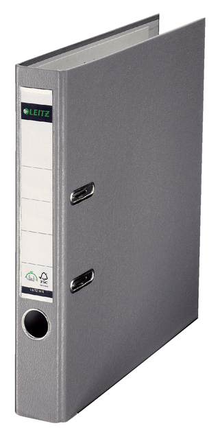 Ordner Leitz 1015 180° 52mm PP A4 grijs Ordner Leitz 1015 180° 52mm PP A4 grijs