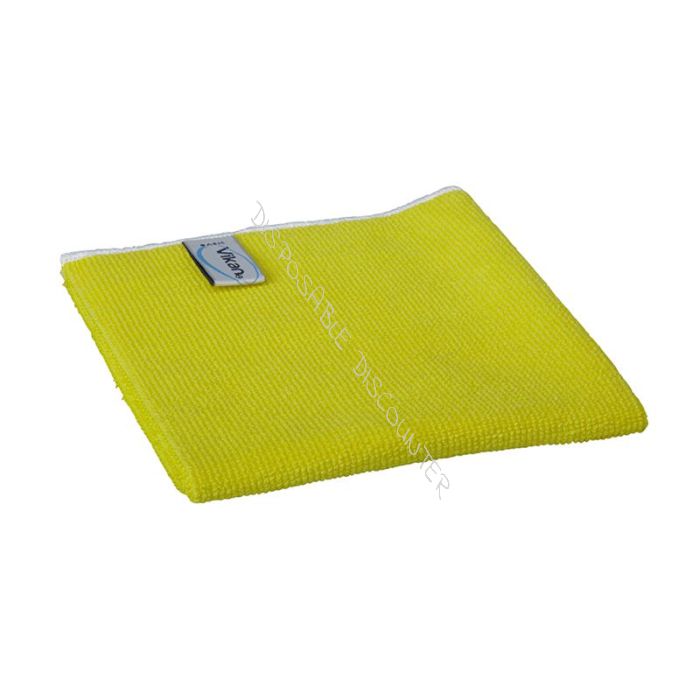 Vikan Microvezeldoek Basic 32x32cm Geel pak 5 stuks