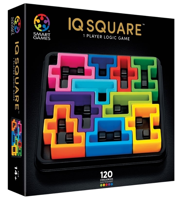 puzzel, logisch, IQ Square, tetris-stijl, 120 uitdagingen