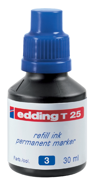Viltstiftinkt edding T25 blauw Viltstiftinkt edding T25 blauw