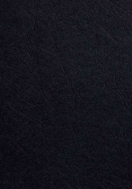 Voorblad GBC A4 lederlook zwart 100 stuks Voorblad GBC A4 lederlook zwart 100 stuks