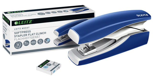 Nietmachine Leitz NeXXt 5603 Softpress 30vel blauw