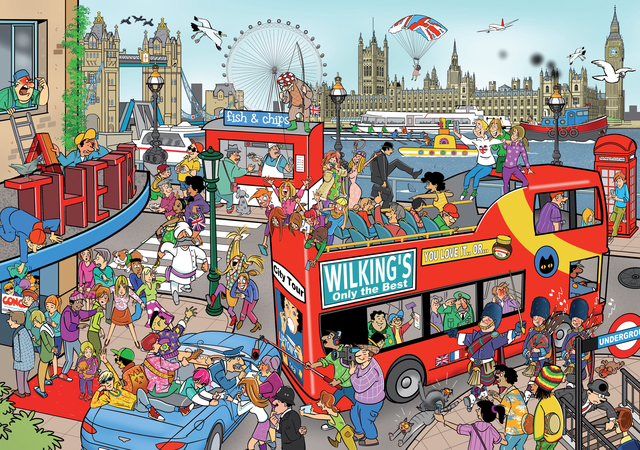 Puzzel That's Life City London 1000 stukjes