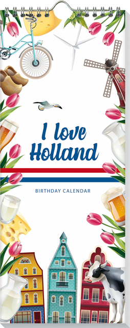 Verjaardagskalender I Love Holland Verjaardagskalender I Love Holland