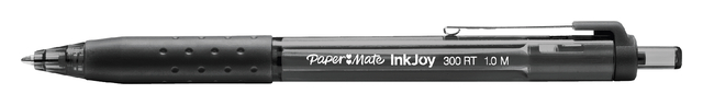 Balpen Paper Mate Inkjoy 300RT medium zwart Balpen Paper Mate Inkjoy 300RT medium zwart