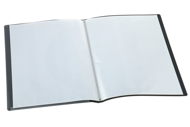 Showmap Opus 2 frontview A4 30-tassen antraciet