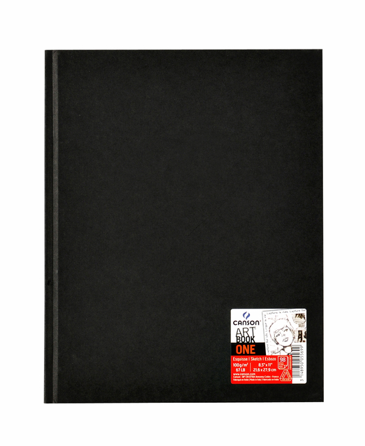 Tekenboek Canson Art Dummy 216x279mm 100gr 98 vel