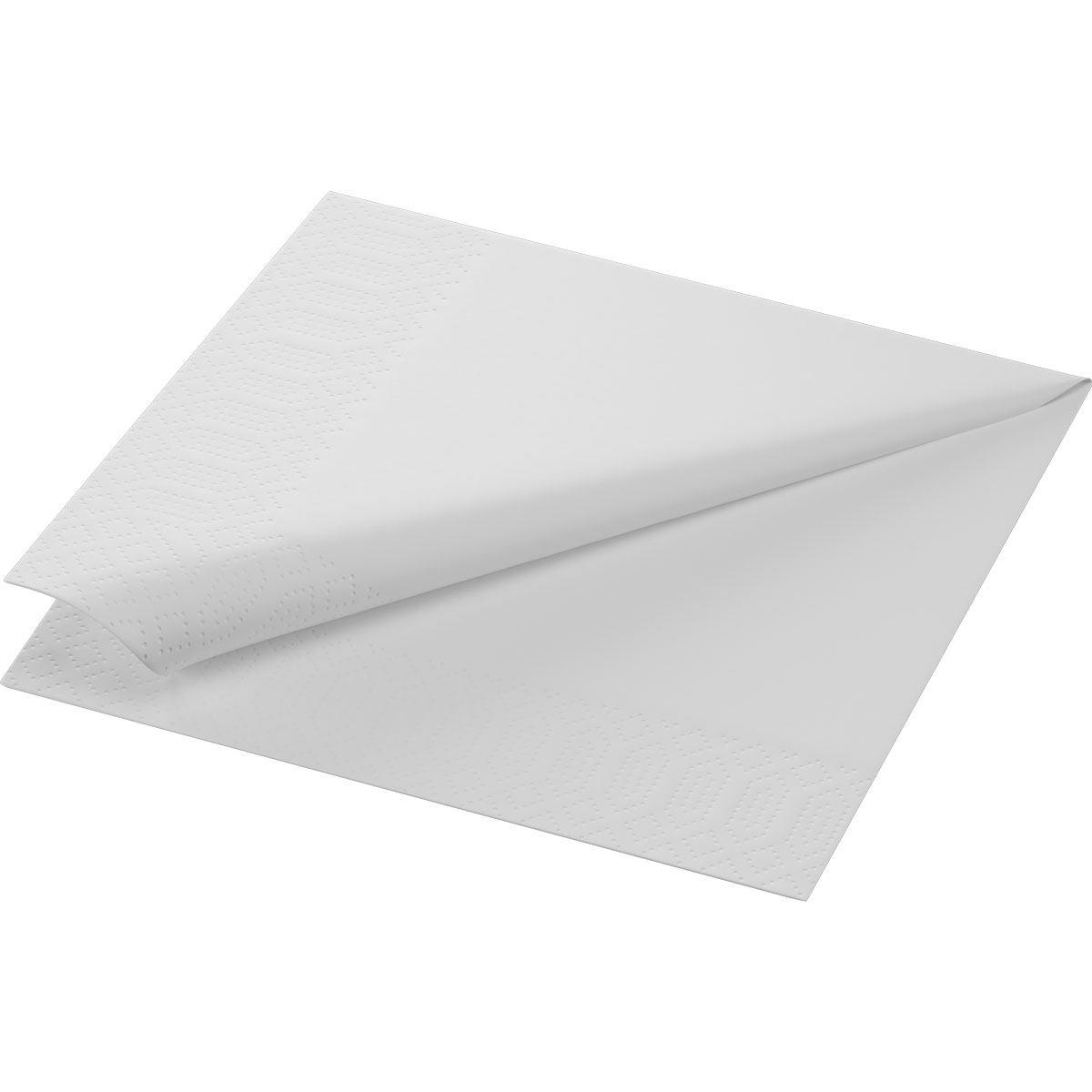 Duni Servet TCW Wit 33x33cm 1_4vouw 2lgs 4x300 st