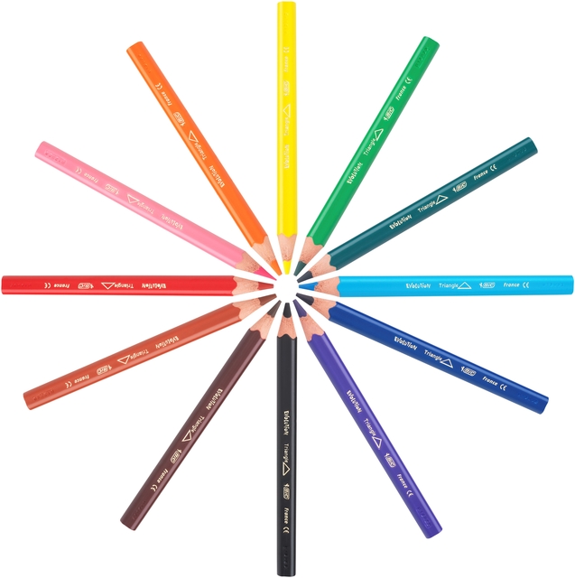 kleurpotloden, kleurpotloden set, vaste kleur, kleurpotloden assortiment, astrale cirkel