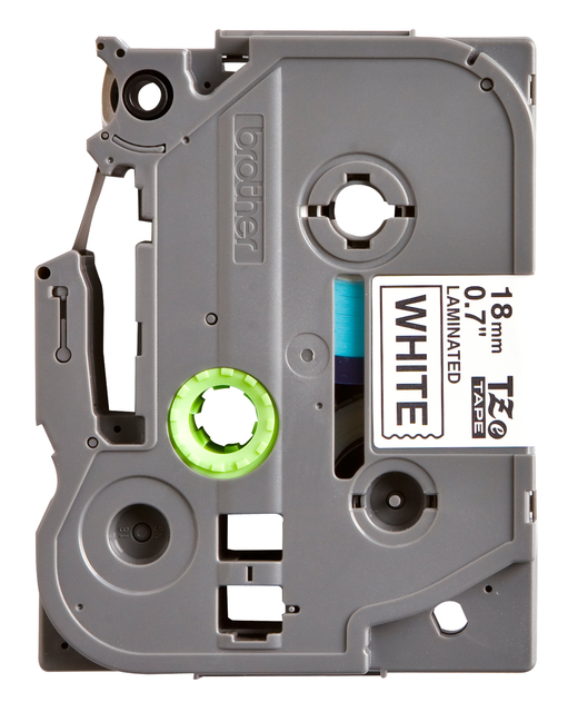 Labeltape Brother P-touch TZe-241 standaard 18mm zwart op wit