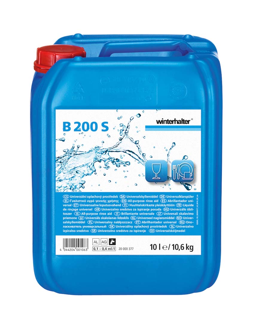 Winterhalter Naglansmiddel B200S 106kg_10ltr per stuk