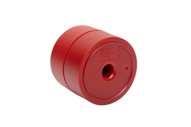 Papercliphouder MAUL Pro magnetisch Ø73x60mm rood