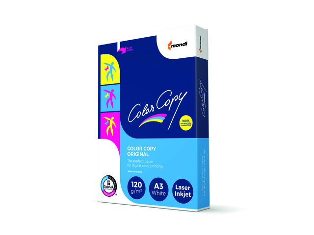 Laserpapier Color Copy A3 120gr wit 250 vel Laserpapier Color Copy A3 120gr wit 250 vel
