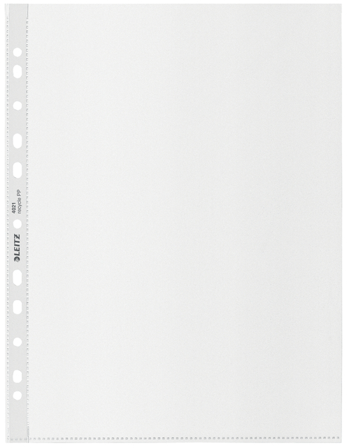 Showtas Leitz Recycle maxi 11-gaats PP A4 100micron transparant 25 stuks Showtas Leitz Recycle maxi 11-gaats PP A4 100micron transparant 25 stuks