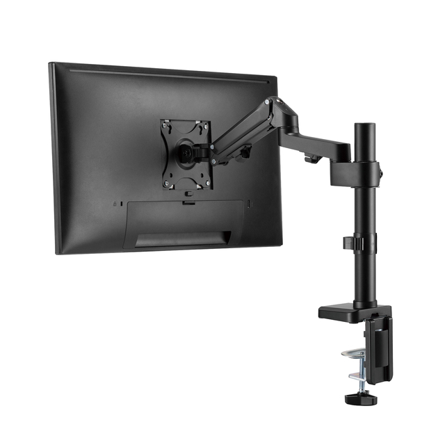 monitor, monitor arm, adjustable arm, VESA mount, desktop setup