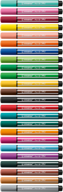Viltstift STABILO Pen 68/58 Max lila