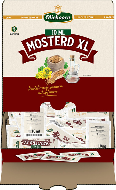 Mosterd Oliehoorn XL sachet 300X10ml Mosterd Oliehoorn XL sachet 300X10ml