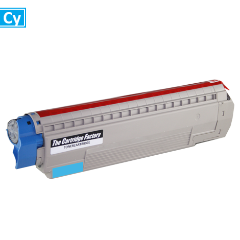 Huismerk toner - Oki (Cartridge) 45862839 compatibel, cyaan