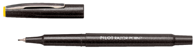 Fineliner PILOT Razor Point fijn zwart Fineliner PILOT Razor Point fijn zwart