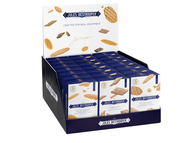Koekjes Jules Destrooper 3 verschillende soorten Koekjes Jules Destrooper 3 verschillende soorten