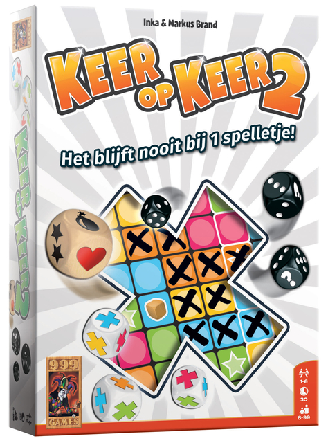 Kever Op Keer 2, bordspel, taktiekspel, dobbelstenen, speelbord