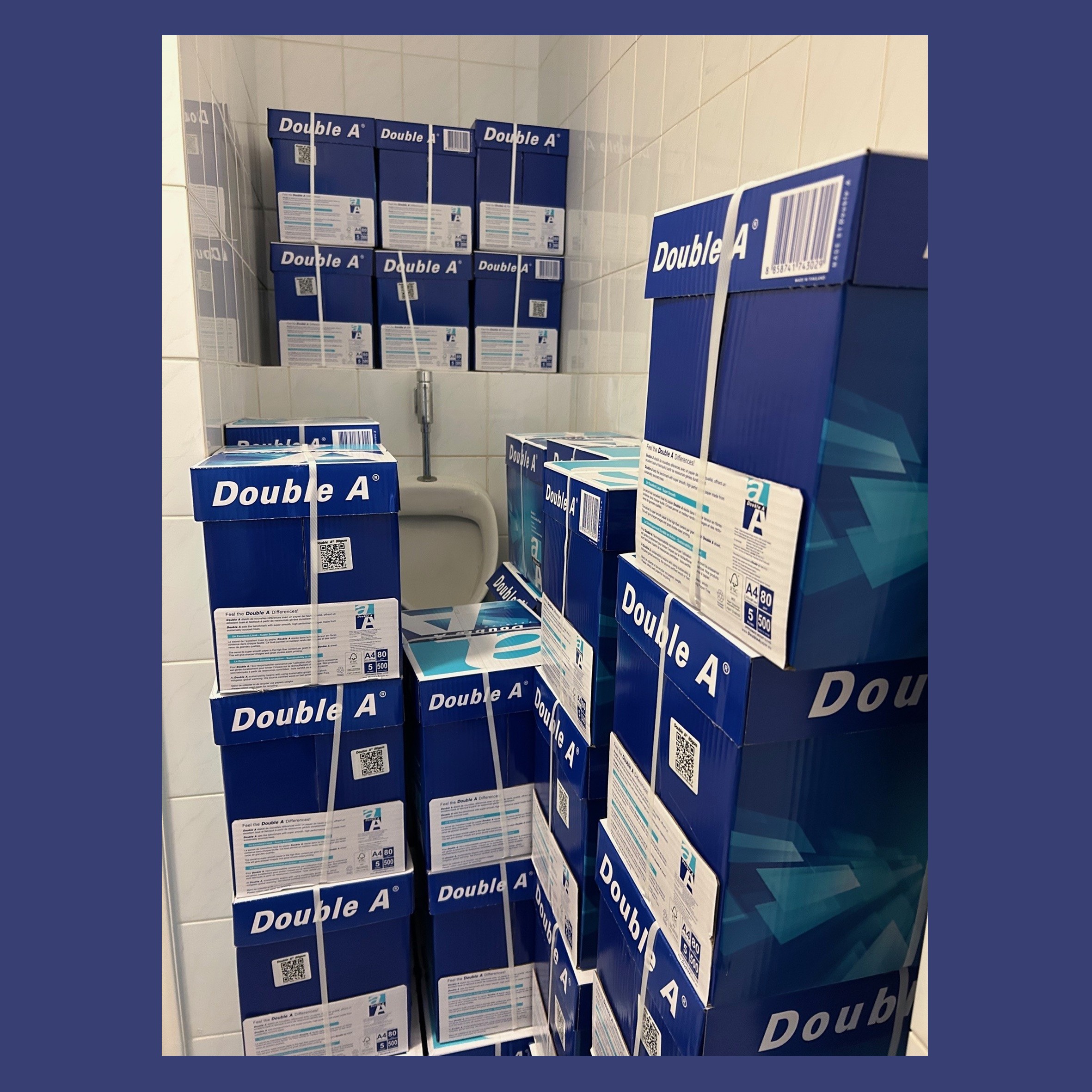 Printpapier of wc-papier? Deze foto zegt genoeg…