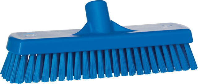 Vloerschrobber Vikan harde vezel 305mm blauw Vloerschrobber Vikan harde vezel 305mm blauw