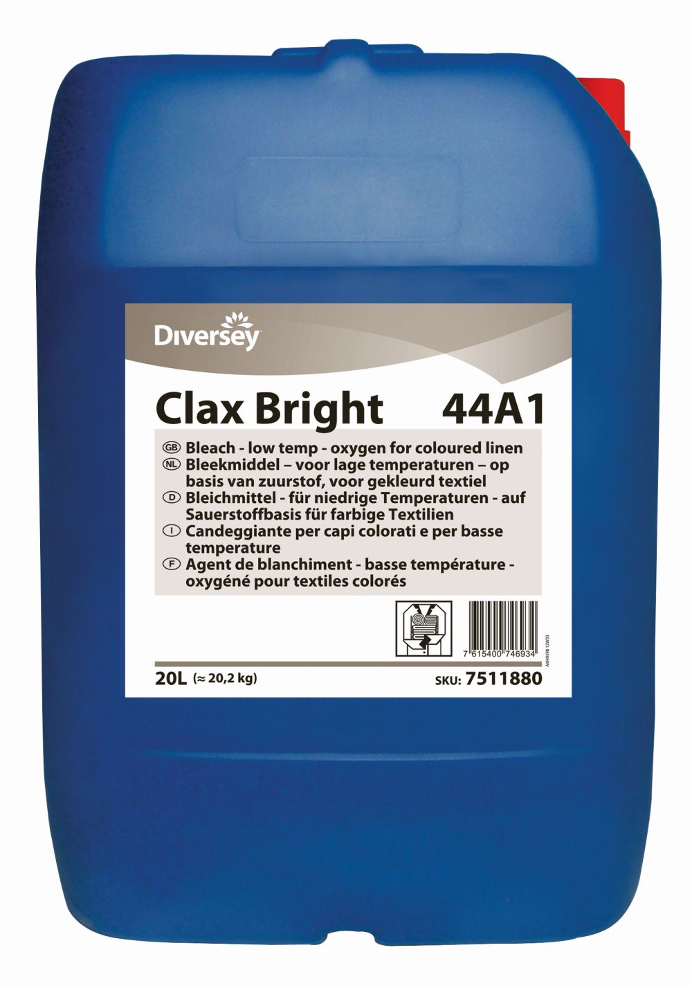 Diversey Clax Bright 4BL1 can 20ltr.
