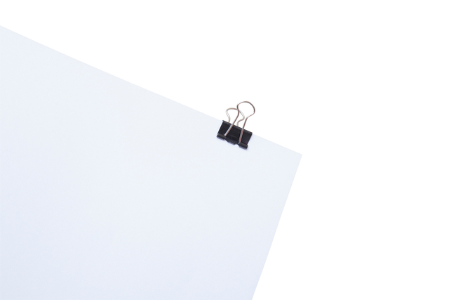Papierklem MAUL 213 foldback 19mm zwart 12 stuks