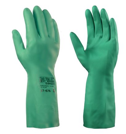 Handschoenen Ansell Alphatec Solvex 37-676 mt 10pak 12 paar