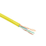 ACT CAT5E U/UTP soepel patch geel 100 m