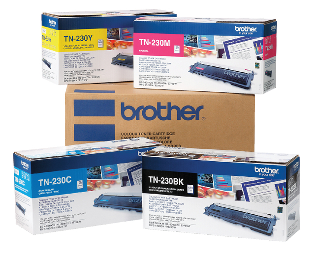 Toner Brother TN-230Y geel