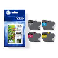inktcartridge, k-nero, 4-pack, brother, printers