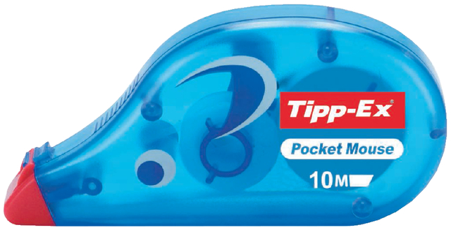 Correctietape Tipp-Ex pocket mouse 4.2mmx10m Correctietape Tipp-Ex pocket mouse 4.2mmx10m