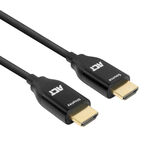 HDMI-kabel, 2.0, Zwart, goudplated connectors, korte HDMI