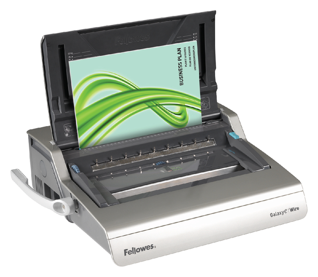 Inbindmachine Fellowes Galaxy-E wire 34-gaats elektrisch Inbindmachine Fellowes Galaxy-E wire 34-gaats elektrisch
