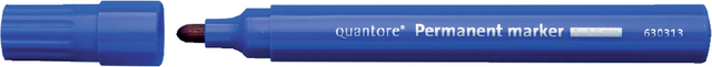 Permanent marker Quantore rond 1-1.5mm blauw Permanent marker Quantore rond 1-1.5mm blauw