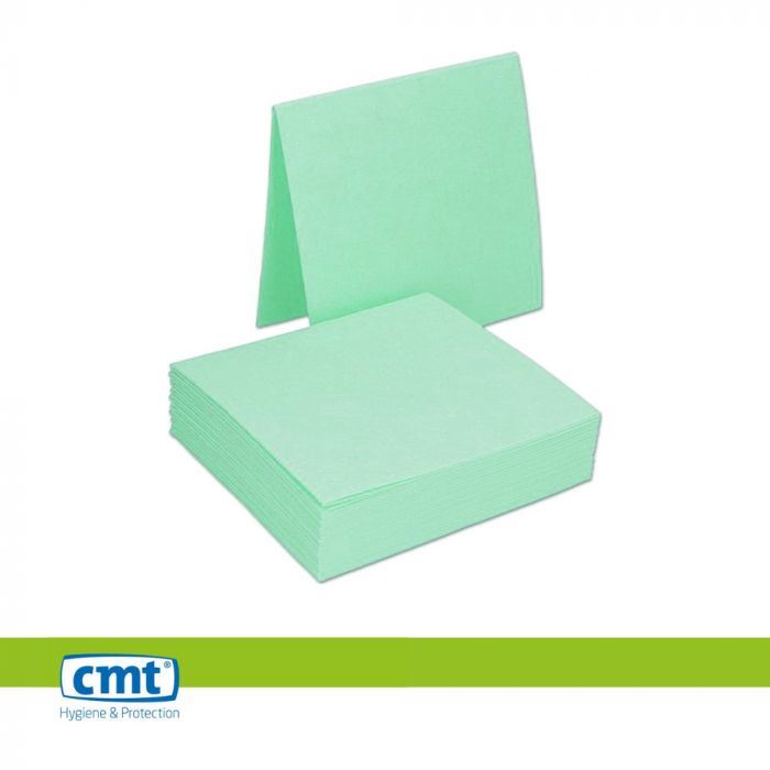 CMT Sopdoek Groen 110 gram 34x38cm doos 200 stuks