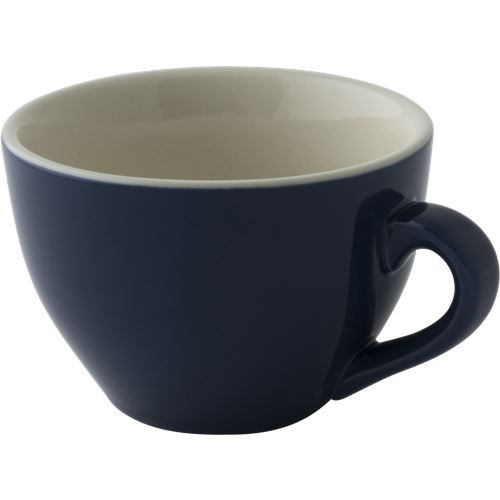 Cappuccinokop Colors Palmer 18cl Porselein Blauw 6 stuks