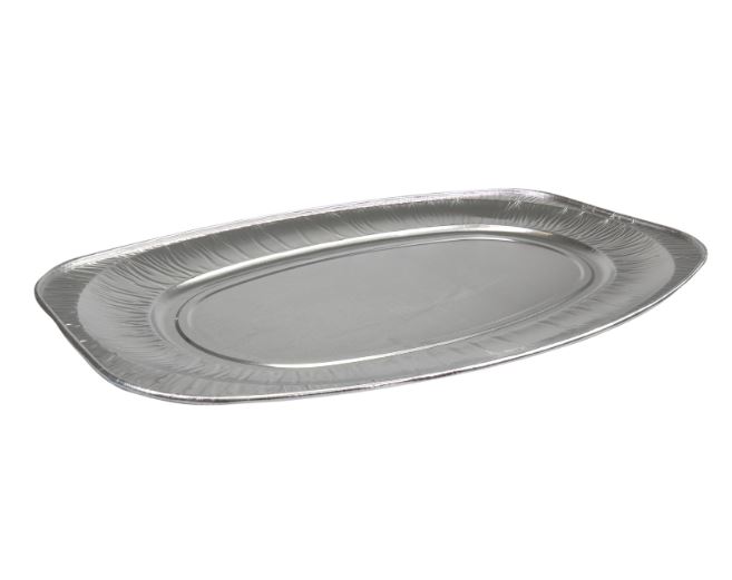 Cateringschaal aluminium 55cm doos 5x10 stuks