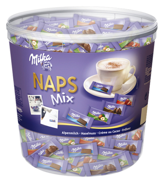 Chocolade Milka Naps mix Chocolade Milka Naps mix