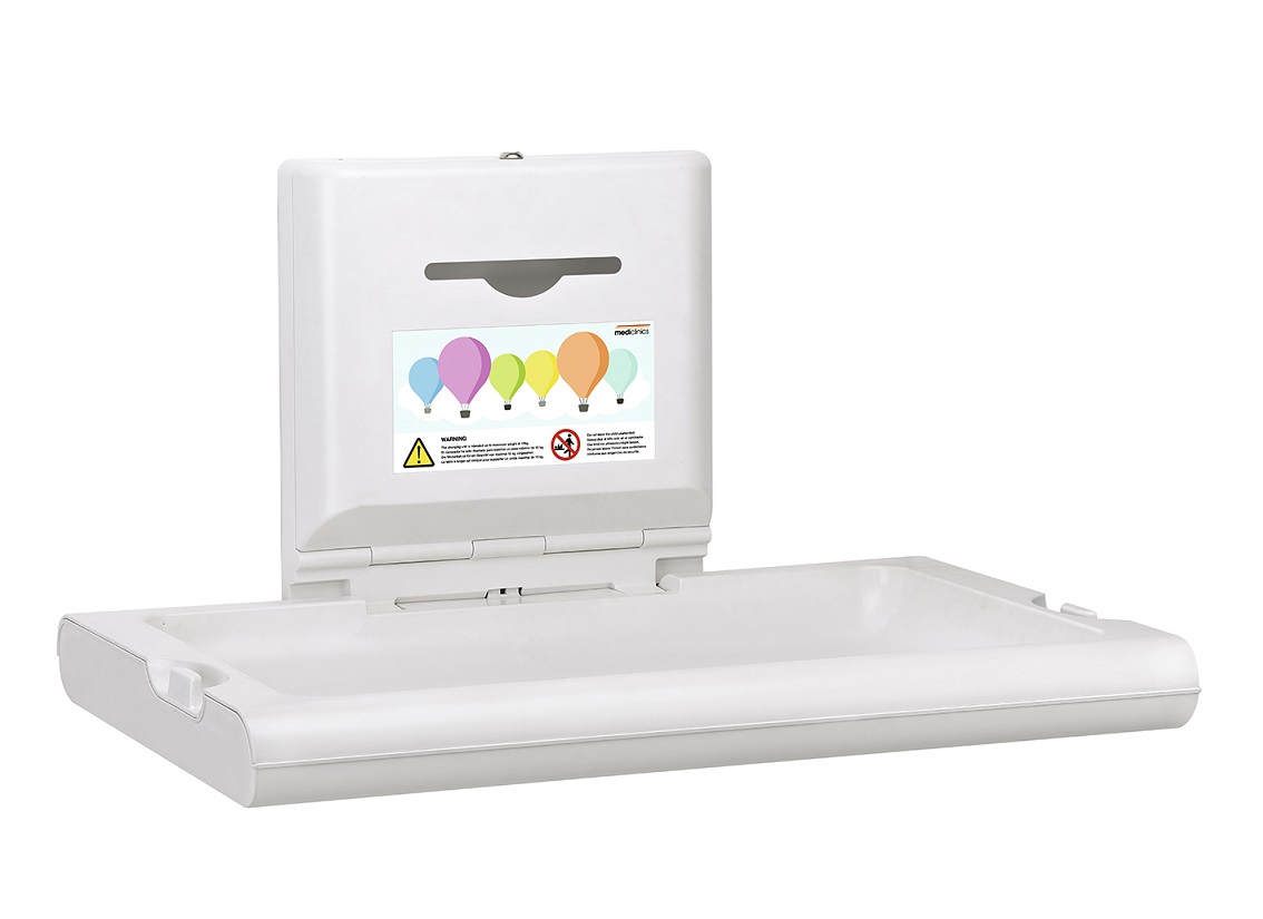 Mediclinics Baby Verschoontafel wit CP0016H