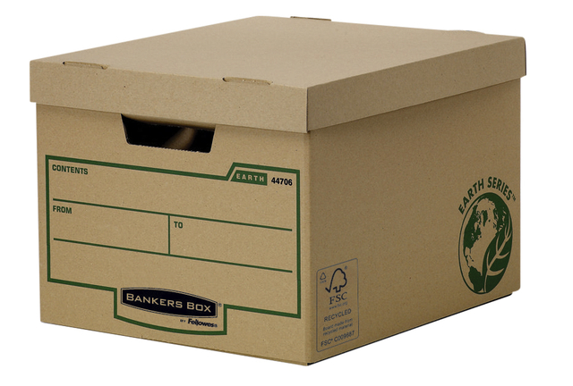 Archiefdoos Bankers Box Earth 270x335x391mm bruin Archiefdoos Bankers Box Earth 270x335x391mm bruin